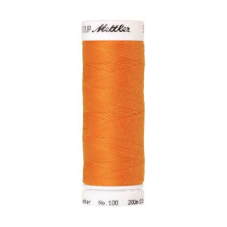 Mettler Polyester Sewing Thread (200m) Color #0122 Pumpkin