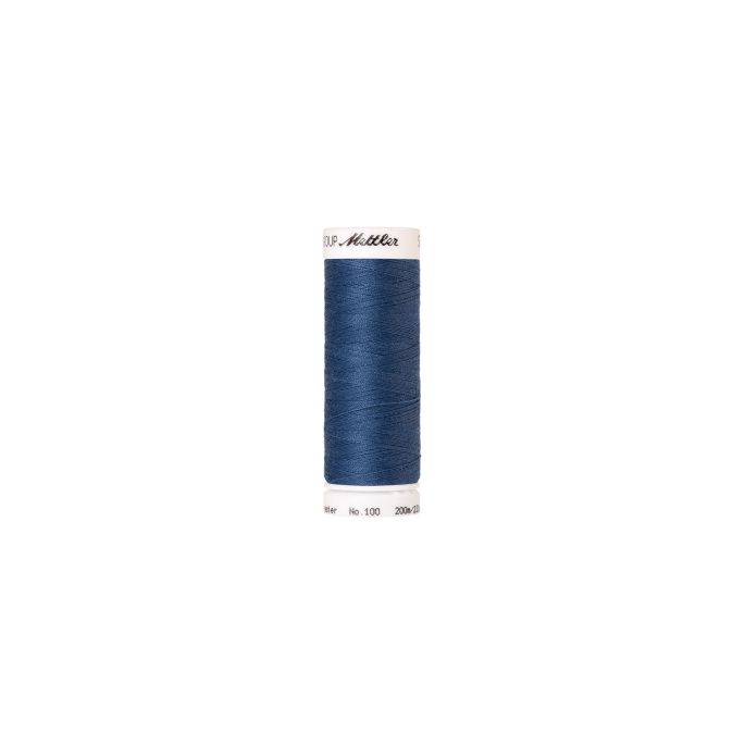 Mettler Polyester Sewing Thread (200m) Color 0351 Smoky Blue