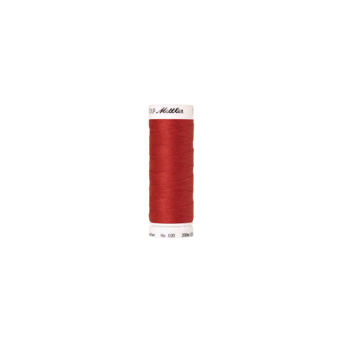 Fil polyester Mettler 200m Couleur n°0501 Rouge Feu