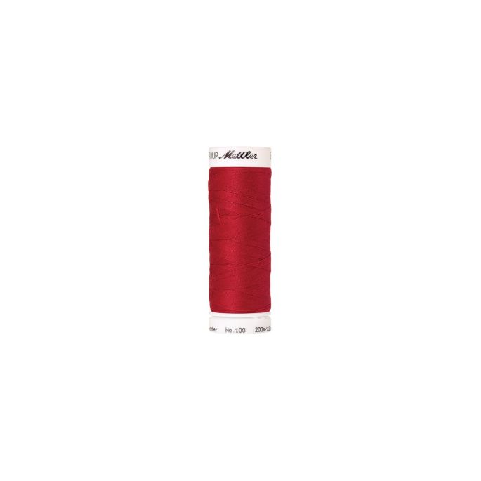 Fil polyester Mettler 200m Couleur n°0503 Rouge Cardinal