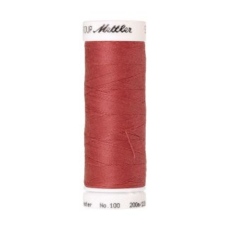 Fil polyester Mettler 200m Couleur n°0623 Orange Sanguine