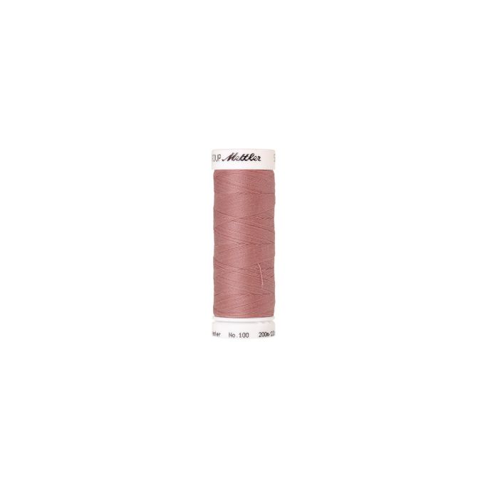 Fil polyester Mettler 200m Couleur n°0637 Rose Antique