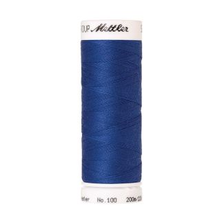 Fil polyester Mettler 200m Couleur n°0815 Bleu Cobalt