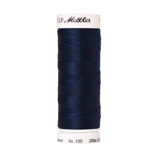 Mettler Polyester Sewing Thread (200m) Color #0823 Night Blue