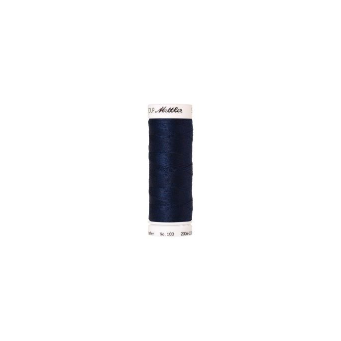 Mettler Polyester Sewing Thread (200m) Color 0823 Night Blue