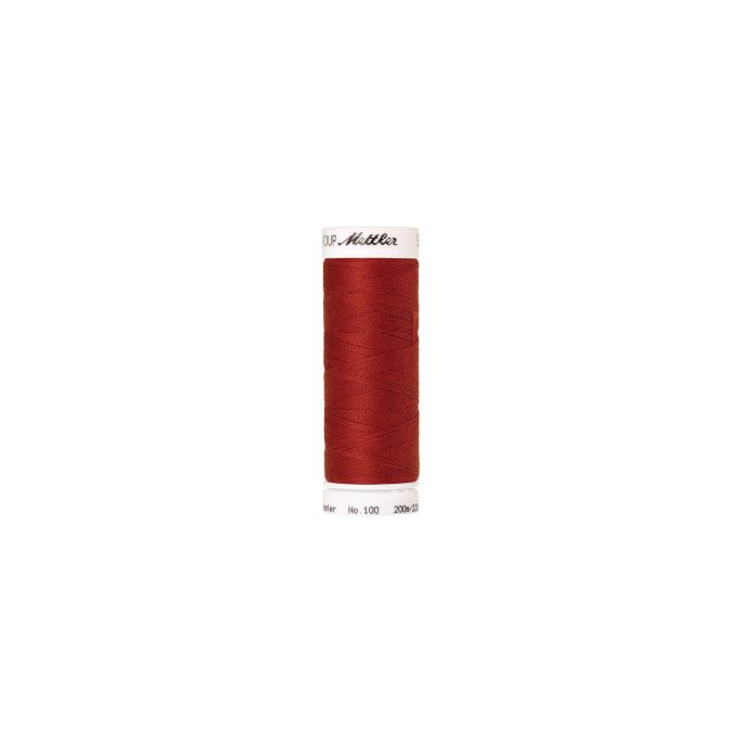 Fil polyester Mettler 200m Couleur n°1167 Orange Brûlée