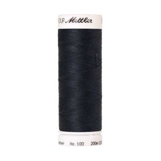 Mettler Polyester Sewing Thread (200m) Color #1242 Drab Dark Blu