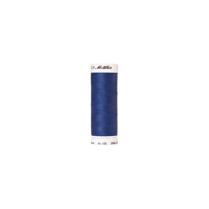 Fil polyester Mettler 200m Couleur n°1301 Bleu Nordique