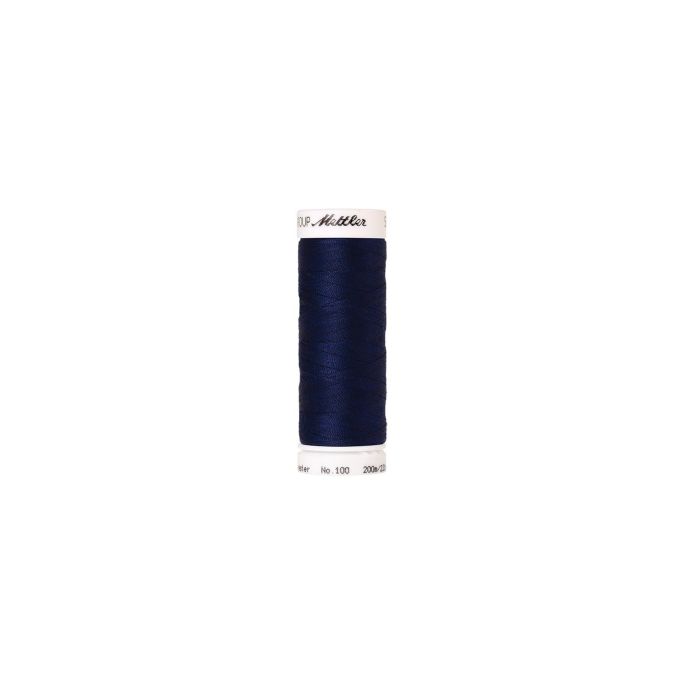Fil polyester Mettler 200m Couleur n°1305 Bleu Porcelaine