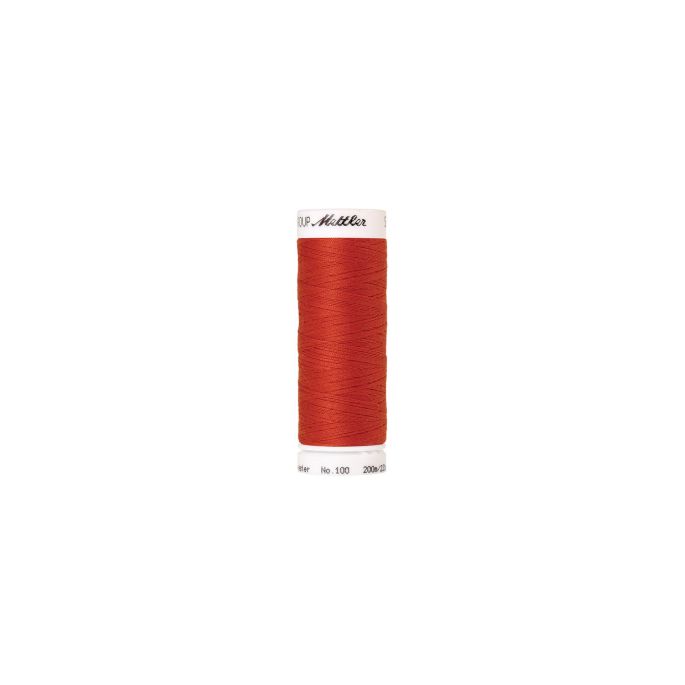 Fil polyester Mettler 200m Couleur n°1336 Rouge Vermillion
