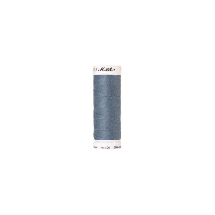 Fil polyester Mettler 200m Couleur n°1342 Bleu Veronique