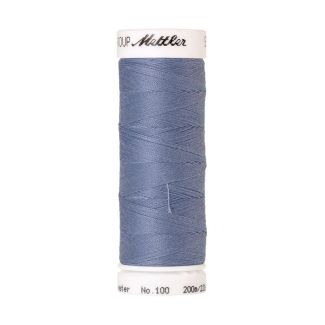 Fil polyester Mettler 200m Couleur n°1363 Bleu Chardon