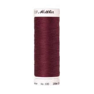 Fil polyester Mettler 200m Couleur n°1461 Bordeaux Rouge