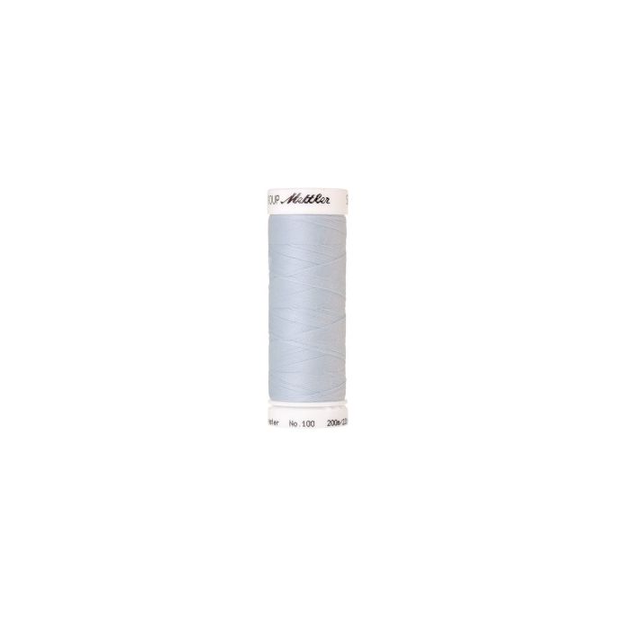 Mettler Polyester Sewing Thread (200m) Color 0023 Hint of Blue