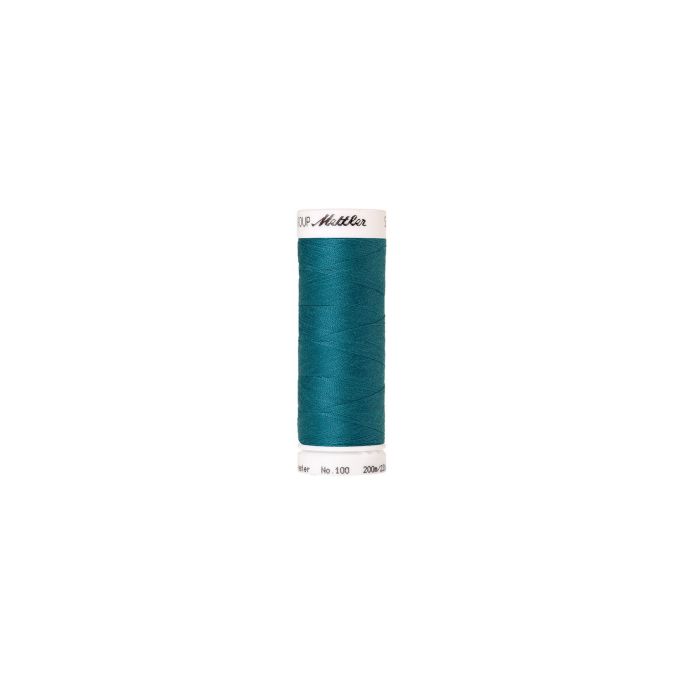 Fil polyester Mettler 200m Couleur n°0232 Bleu Canard