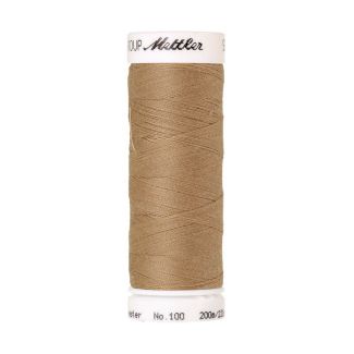 Mettler Polyester Sewing Thread (200m) Color #0285 Caramel Cream