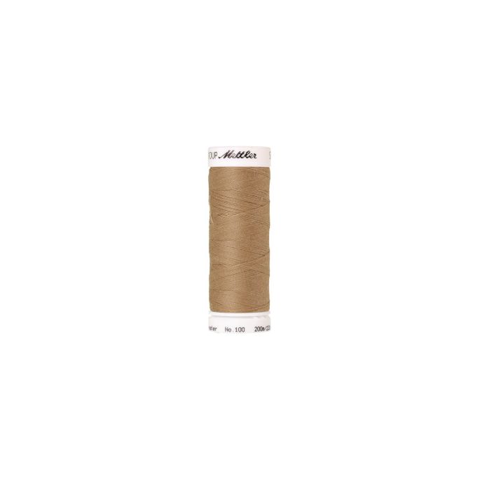 Fil polyester Mettler 200m Couleur n°0285 Crème Caramel