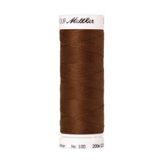 Fil polyester Mettler 200m Couleur n°0900 Cacao