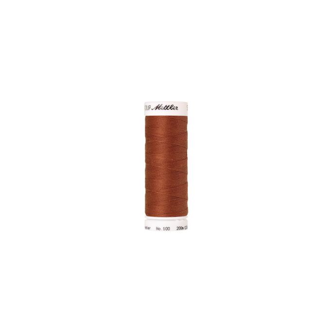 Fil polyester Mettler 200m Couleur n°1054 Rouge Brique