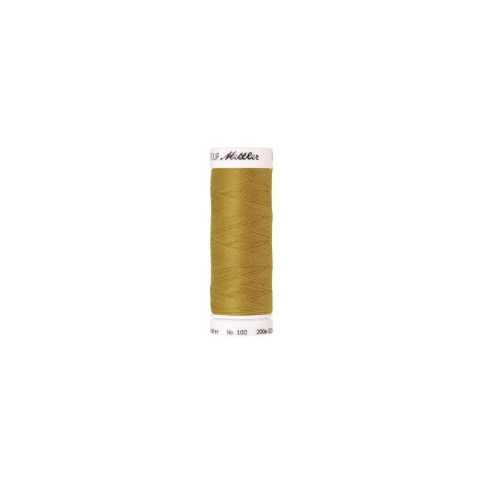 Fil polyester Mettler 200m Couleur n°1102 Ocre