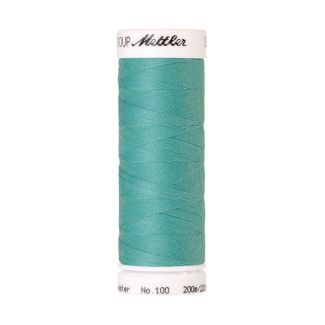 Fil polyester Mettler 200m Couleur n°3503 Jade Bleu