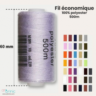 Polyester sewing thread 500m