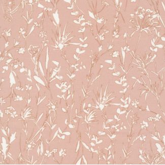Organic cotton Popeline A House in Bloom Vanessa Pink Cloud9