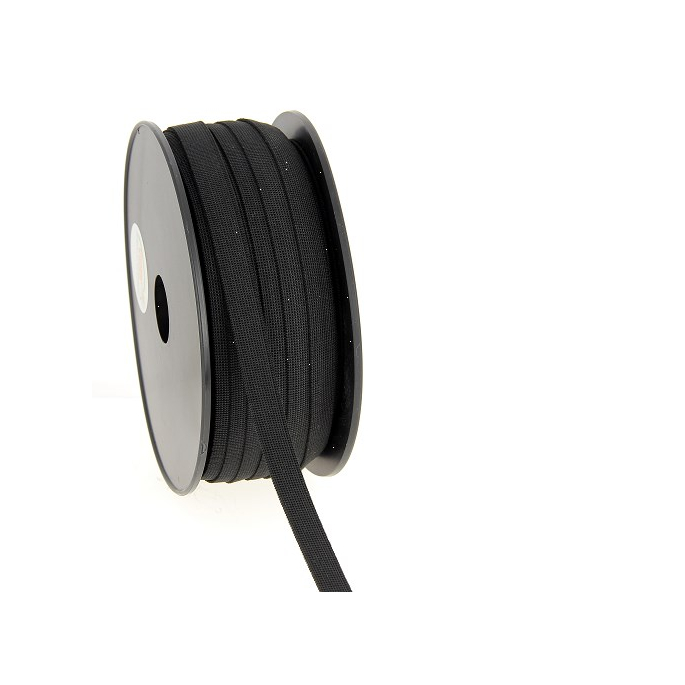 Soft Stretch Elastic Black 11mm (by meter)