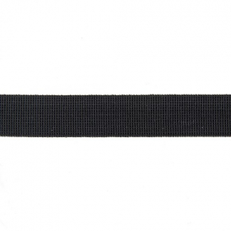 Elastique Bracelet 15mm Noir (au mètre)
