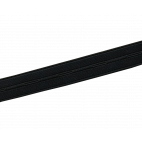 Elastique Boutonnière Noir 20mm (au mètre)