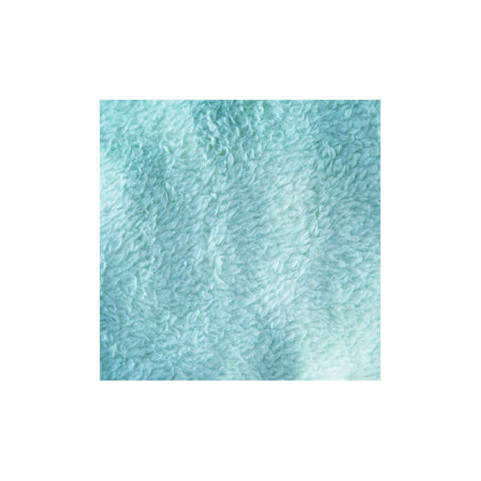 Teddy Oekotex - Mint blue - width 160cm (per meter)