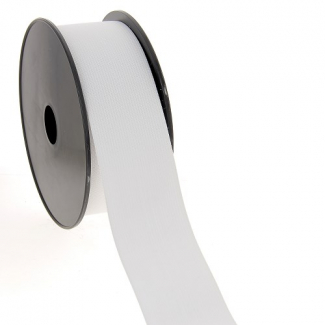 Woven Elastic White 50mm (12m roll)