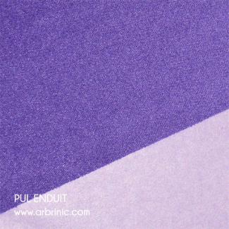 Purple coated PUL