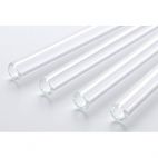 Glass drinking straws Curved (6 straws) with cleaning brush