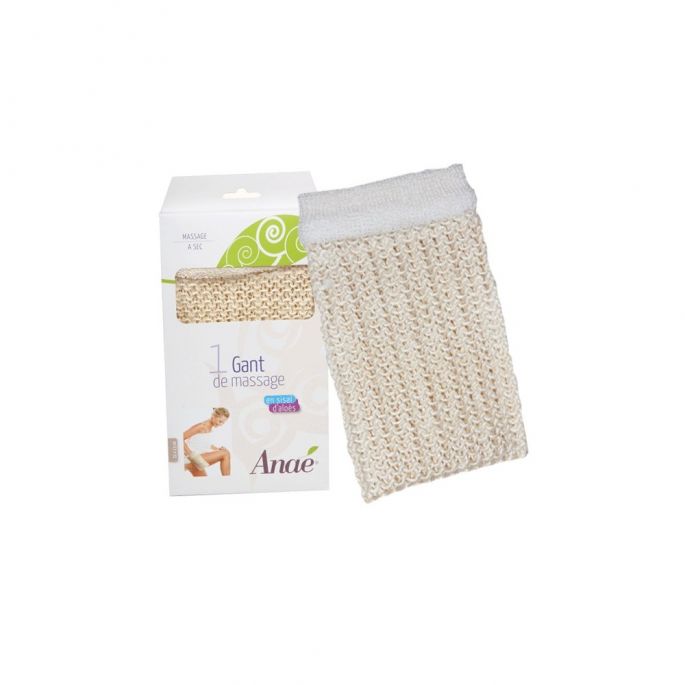 Gant de massage en sisal d'aloes