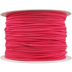 Thick Round Cord Elastic Fushia (1m70 bobin)