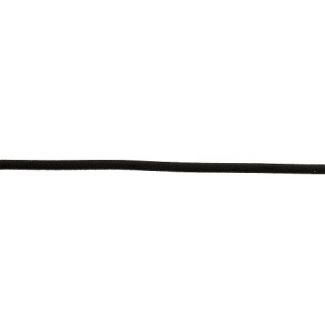 Round Cord Elastic 3mm Black (100m bobin)